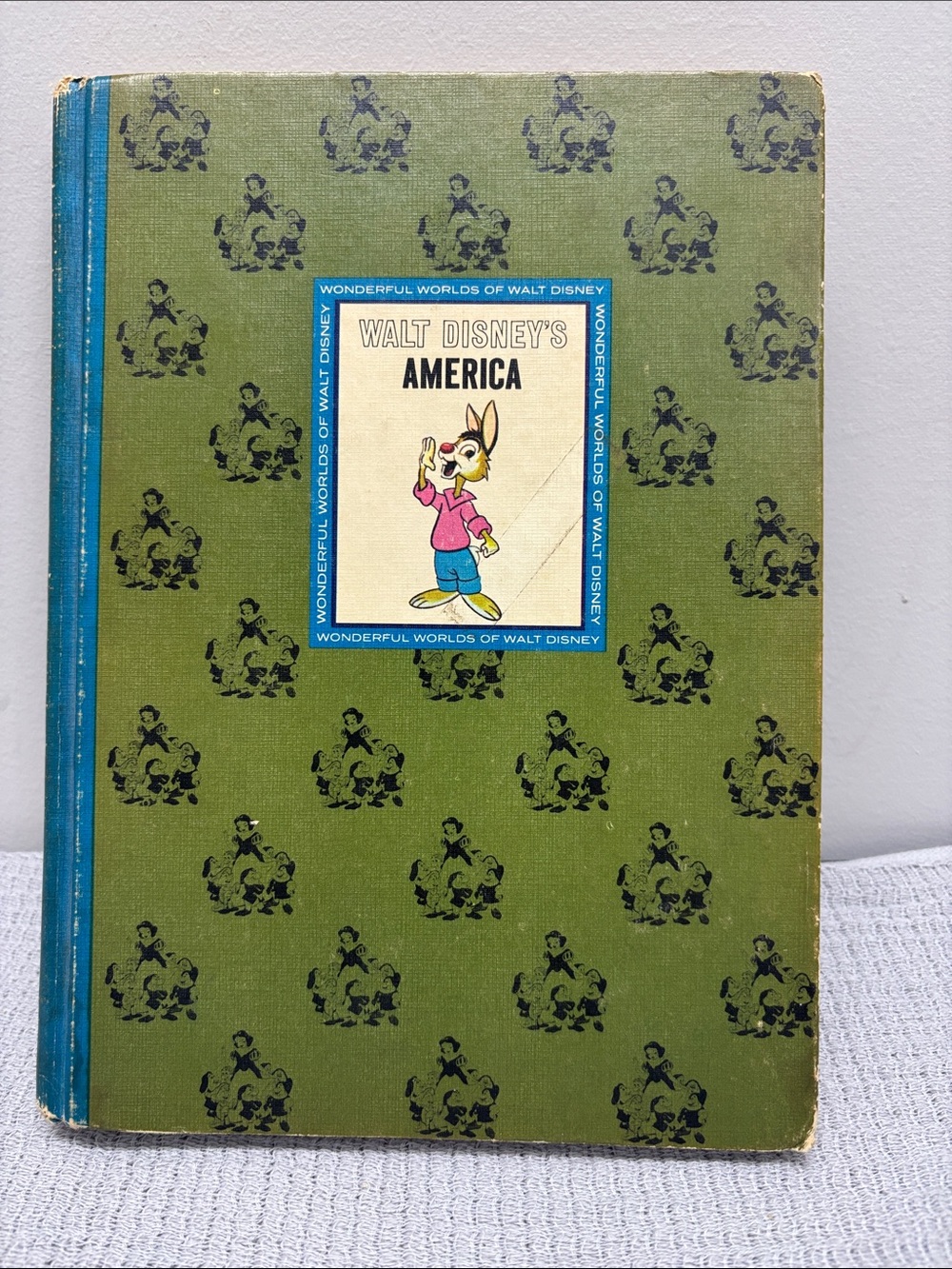 Vintage 1965 Walt Disney’s America Book The Wonderful Worlds Of Walt Disney